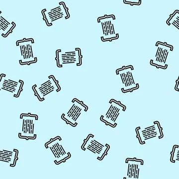 Code brackets with letters nlp vector seamless pattern 스톡 일러스트