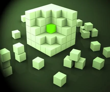 Code Breaker Decoded Data Hack 3d Rendering Illustrazione stock