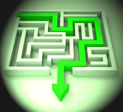 Code Breaker Decoded Data Hack 3d Rendering Stock Illustration