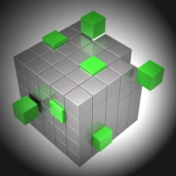 Code Breaker Decoded Data Hack 3d Rendering Stock Illustration