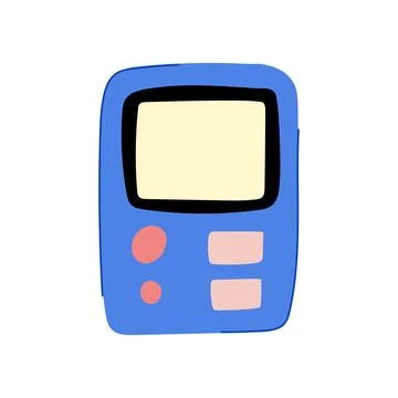 Code car diagnostic scanner cartoon vector illustration Stock Illustration