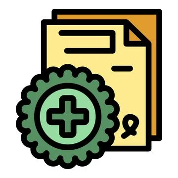 Code card icon vector flat Stockillustratie