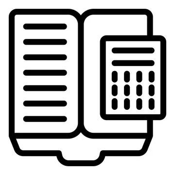 Code choice policy icon outline vector. Societal ethnic Stock Illustration