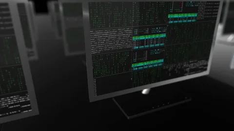 Code Computer Data Video stock 96278770