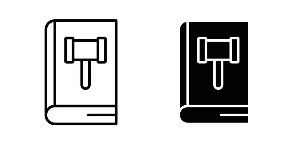Code of conduct icon for design projects and web UI Stockillustratie