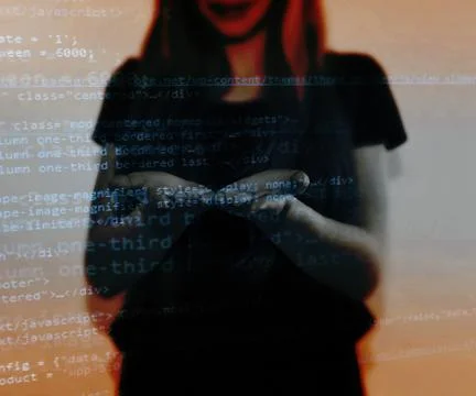 Code corporation texture Illustrazione stock