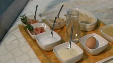 Code di Gambero Prawn tails Part 1 Video stock 108954211