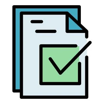 Code document icon vector flat Illustrazione stock