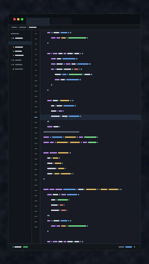 Code editor coding programming software development loop footage screen 스톡 동영상 346648483