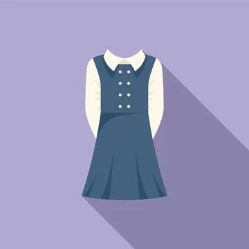 Code education icon flat vector. Fashion shirt Stock Illustration