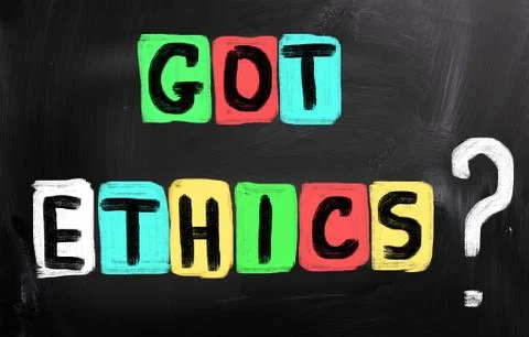 Code Of Ethics Illustrazione stock