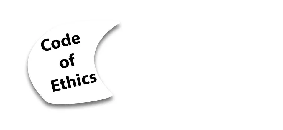 Code of ethics Stockillustratie