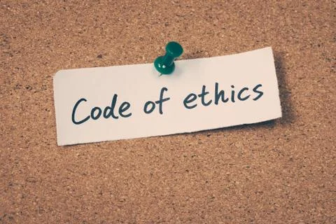 Code of ethics Stock Photos