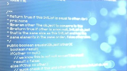 Code Stock Footage 85845412