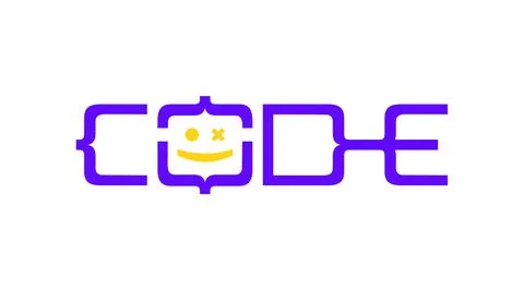 Code Geek Logo Design Template. Software company logo template design. Stock Illustration