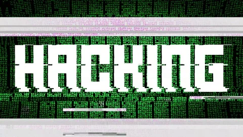 Code glitch hacking Stock Footage 94717934