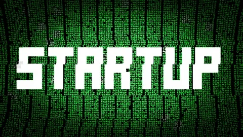 Code glitch startup Stock Footage 94719066