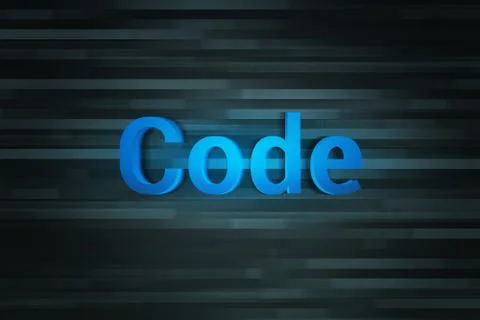 Code Headline Sign Illustrazione stock