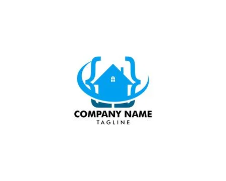 Code House Logo Template Stock Illustration
