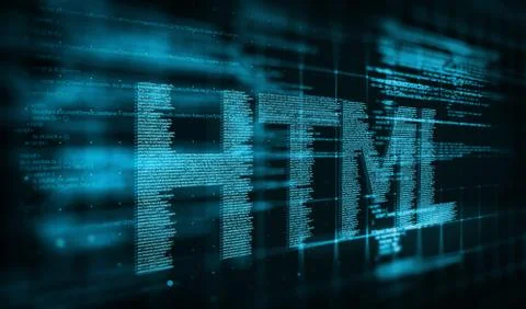 Code, HTML web programming  background 스톡 일러스트