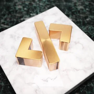 Code icon. Bronze Code symbol on white marble podium. Illustrazione stock