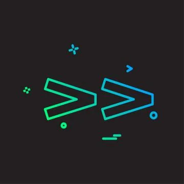 Code icon design vector Stock-Illustration