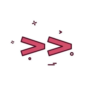 Code icon design vector 스톡 일러스트