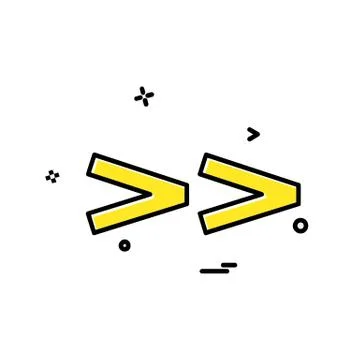 Code icon design vector Stock-Illustration