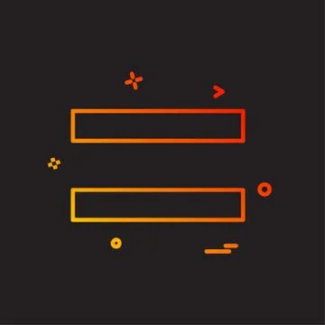 Code icon design vector Illustrazione stock