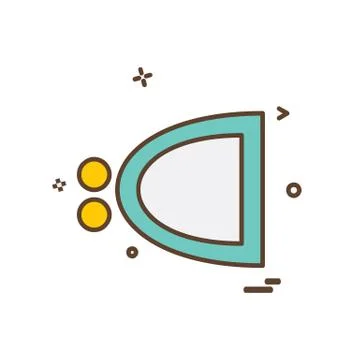 Code icon design vector Stock Illustration