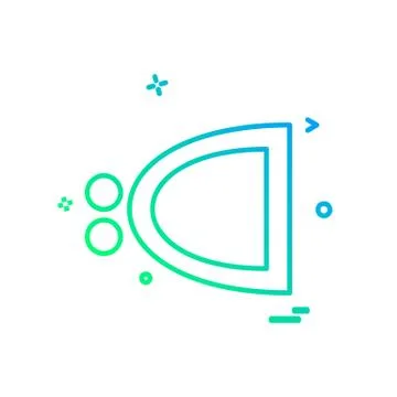 Code icon design vector 스톡 일러스트