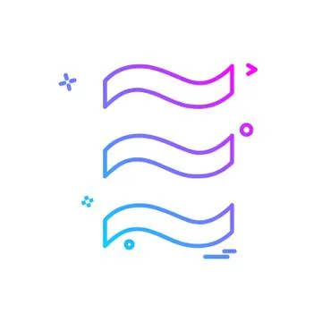 Code icon design vector Illustrazione stock