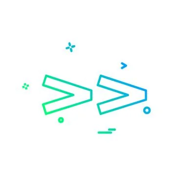 Code icon design vector Stock Illustration