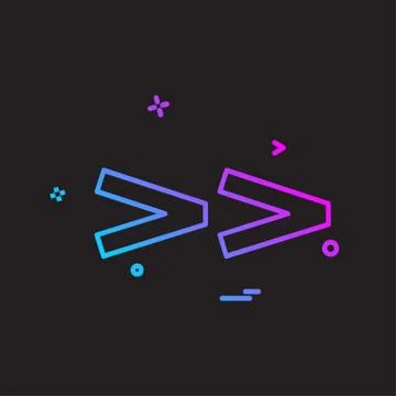 Code icon design vector Stock Illustration