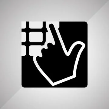 Code icon design, vector illustration 스톡 일러스트