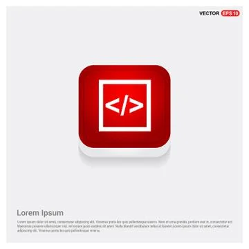 Code icon Stock Illustration