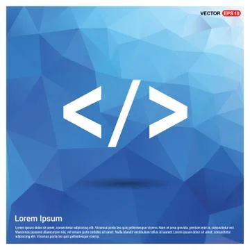 Code icon 스톡 일러스트