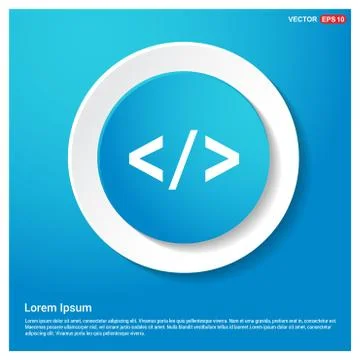 Code icon Illustrazione stock