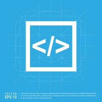 Code icon 스톡 일러스트