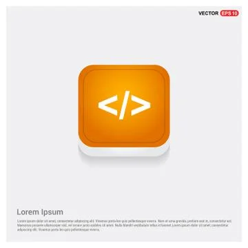Code icon Illustrazione stock