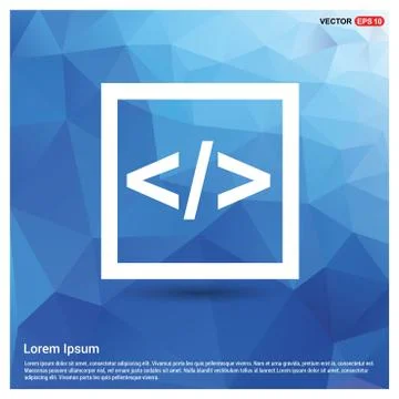 Code icon 스톡 일러스트