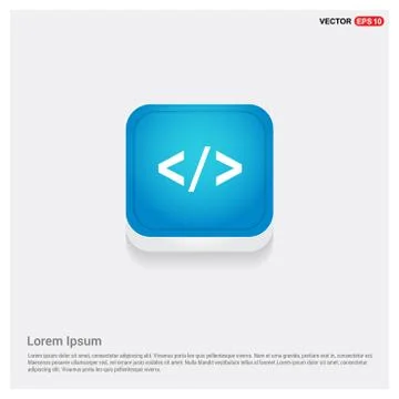 Code icon Stock Illustration