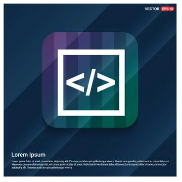 Code icon 스톡 일러스트