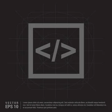 Code icon 스톡 일러스트