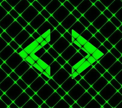 Code icon symbol Flat modern web design with long shadow and space for your t 스톡 일러스트