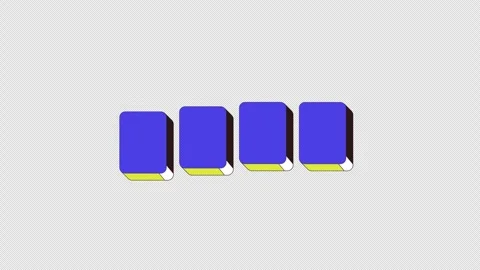 Code input field floating cartoon object animation 스톡 동영상 330102887