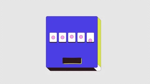 Code input security panel floating cartoon object animation 스톡 동영상 330102876