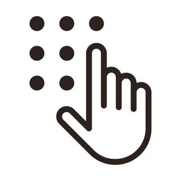 Code lock icon Stock Illustration