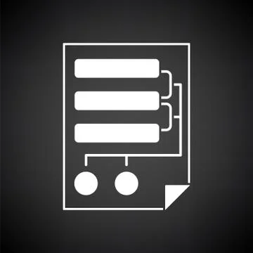 Code Map Icon 스톡 일러스트