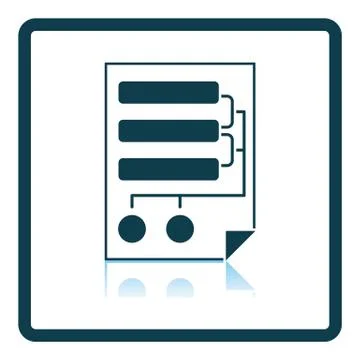 Code Map Icon 스톡 일러스트